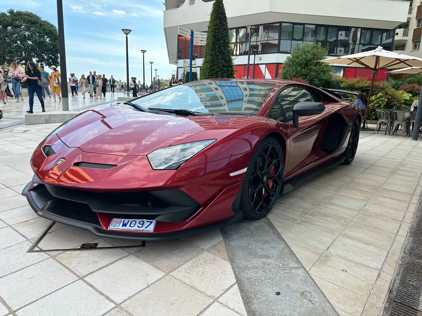Lamborghini Aventador SVJ 6.5 V12 770 Piros - 1