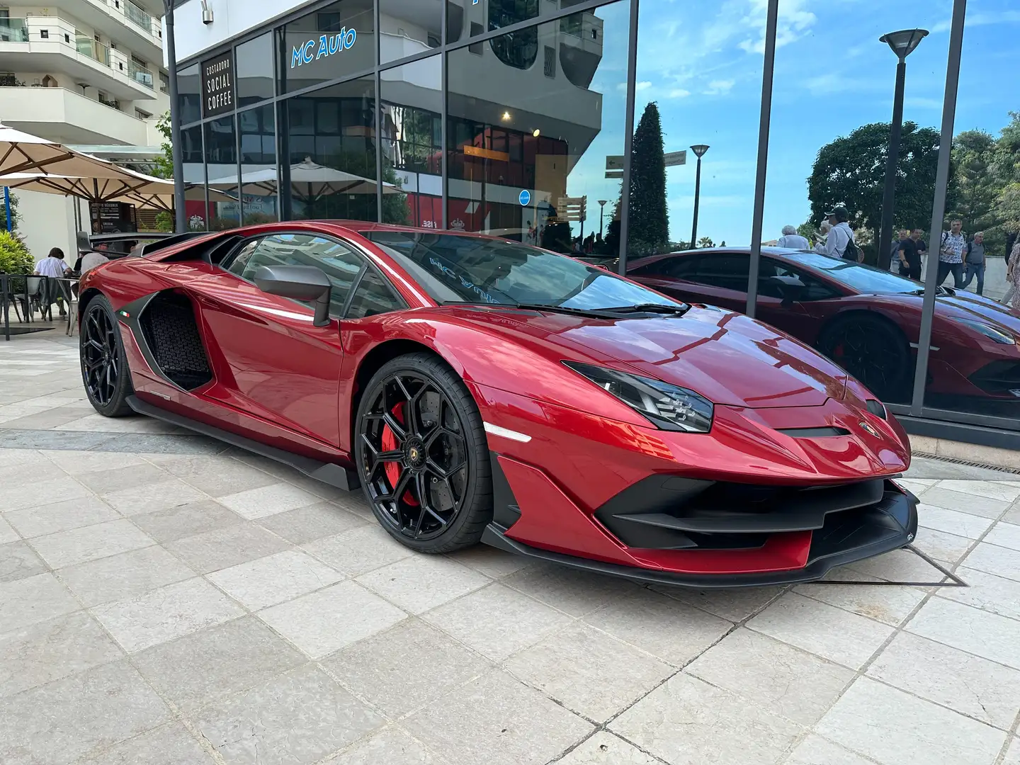 Lamborghini Aventador SVJ 6.5 V12 770 Piros - 2