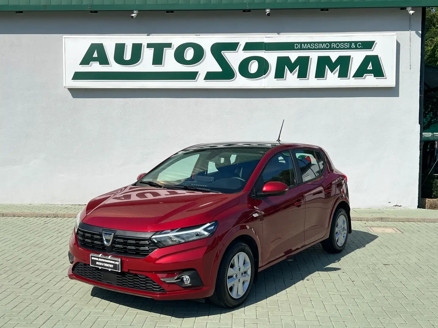 Dacia Sandero Streetway 1.0 tce Comfort Eco-g 100cv UNICO PROP. Rosso - 1