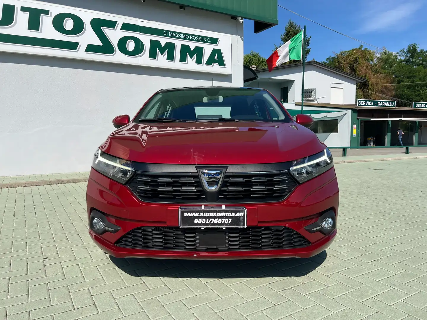 Dacia Sandero Streetway 1.0 tce Comfort Eco-g 100cv UNICO PROP. Rosso - 2