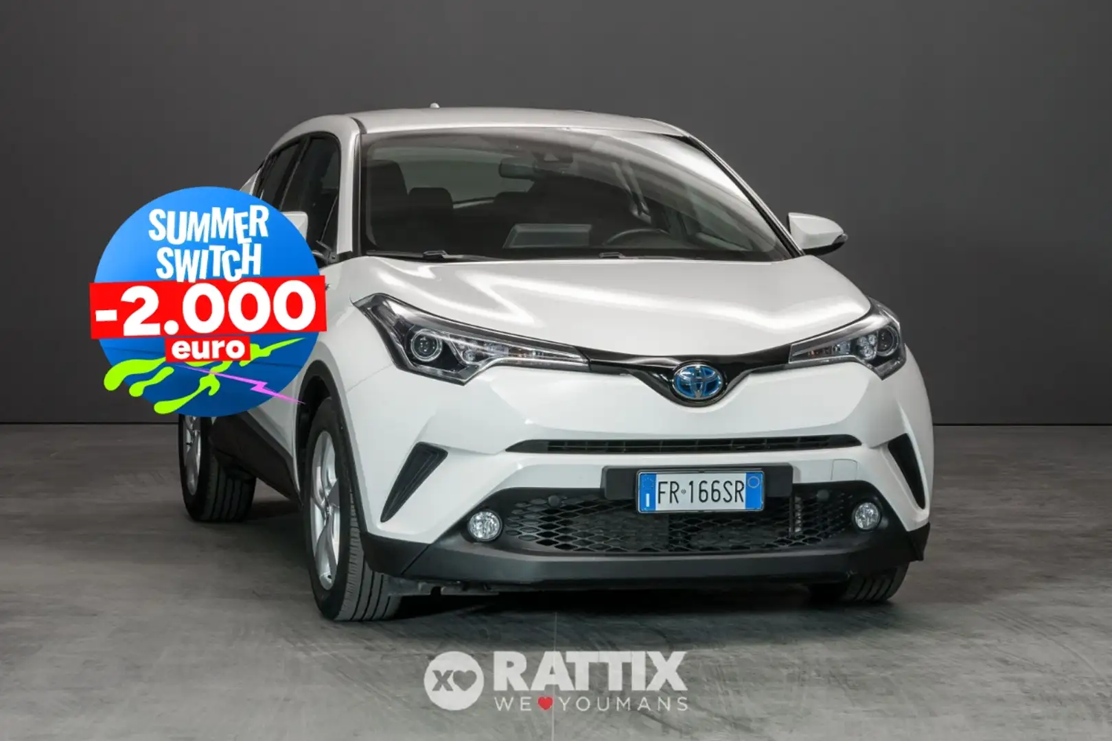 Toyota C-HR 1.8 Hybrid Business E-CVT White - 1
