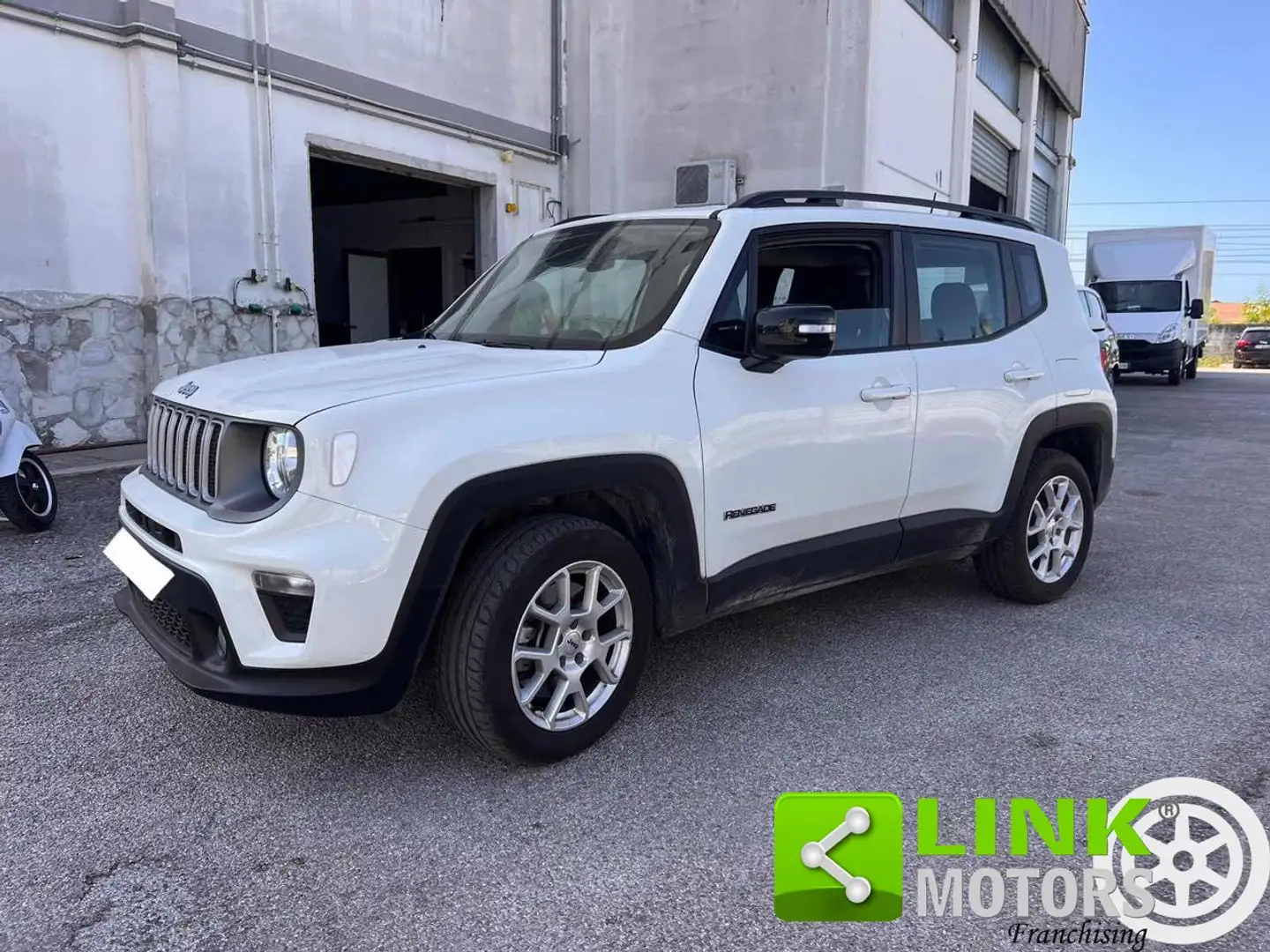 Jeep Renegade 1.3 T4 DDCT Limited Blanc - 1
