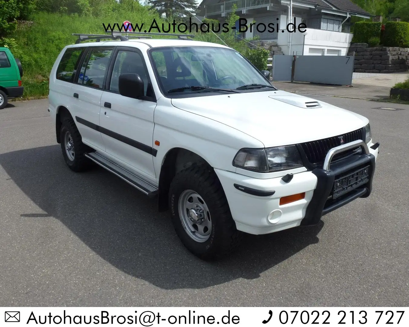 Mitsubishi Pajero Sport 2.5 TD GLX * Original nur 42 tkm * Top Zustand ! Weiß - 2