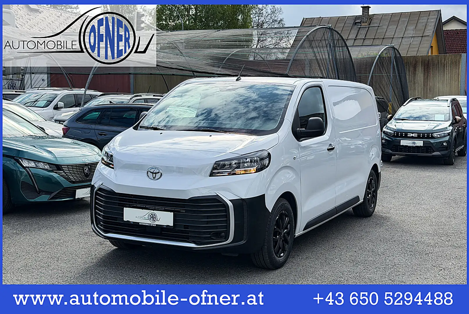 Toyota Proace Pro Ace 1,5 D-4D 120 L1 ProWork PDC Kamera Holz... Weiß - 1