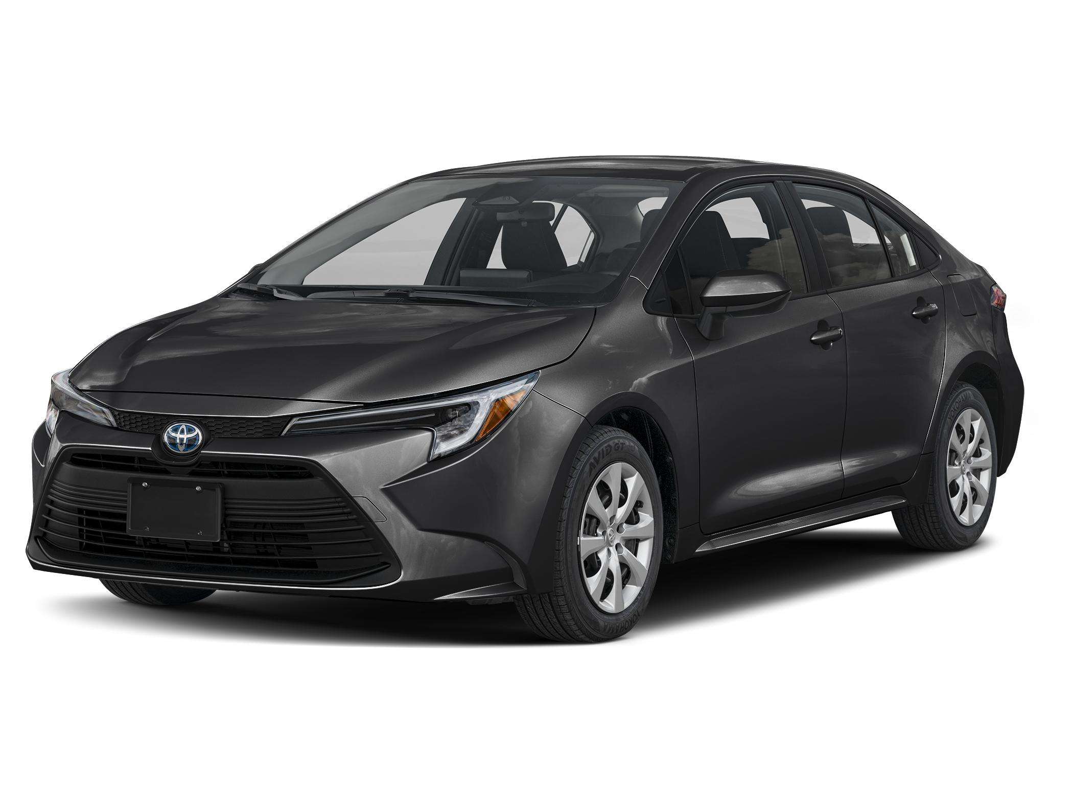 Black 2027 Toyota Corolla Hybrid Sedan All-Wheel Drive Automatic