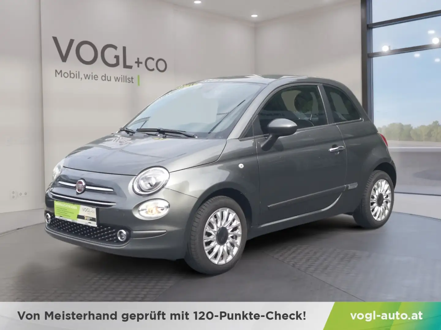 Fiat 500 Lounge FireFly Hybrid 70 PS Grau - 1