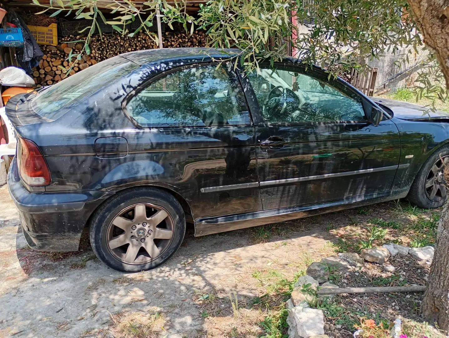 BMW 318 Serie 3 E46 Compact 318td Compact Sport Nero - 2