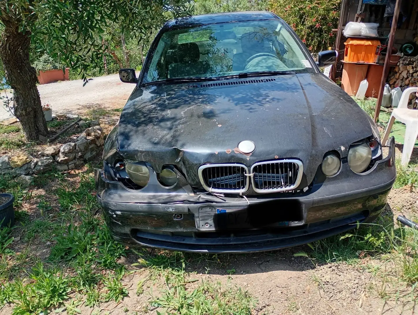 BMW 318 Serie 3 E46 Compact 318td Compact Sport Nero - 1