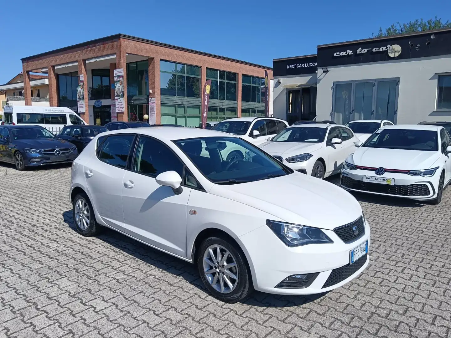 SEAT Ibiza Ibiza 5p 1.0 75cv Blanc - 1