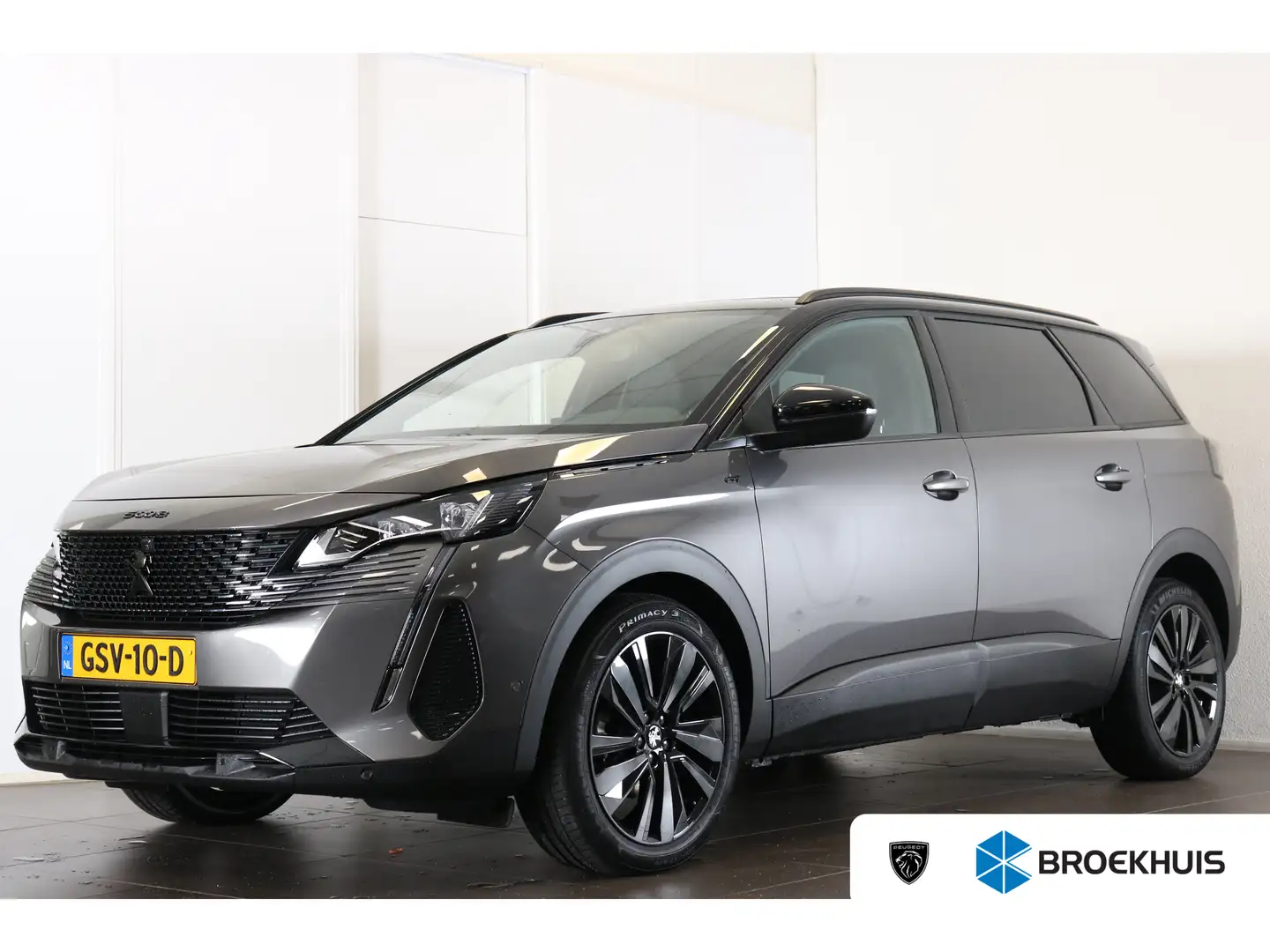 Peugeot 5008 1.2 Hybrid GT | Stoelen alcantara e. verstelb./ ve Gris - 1