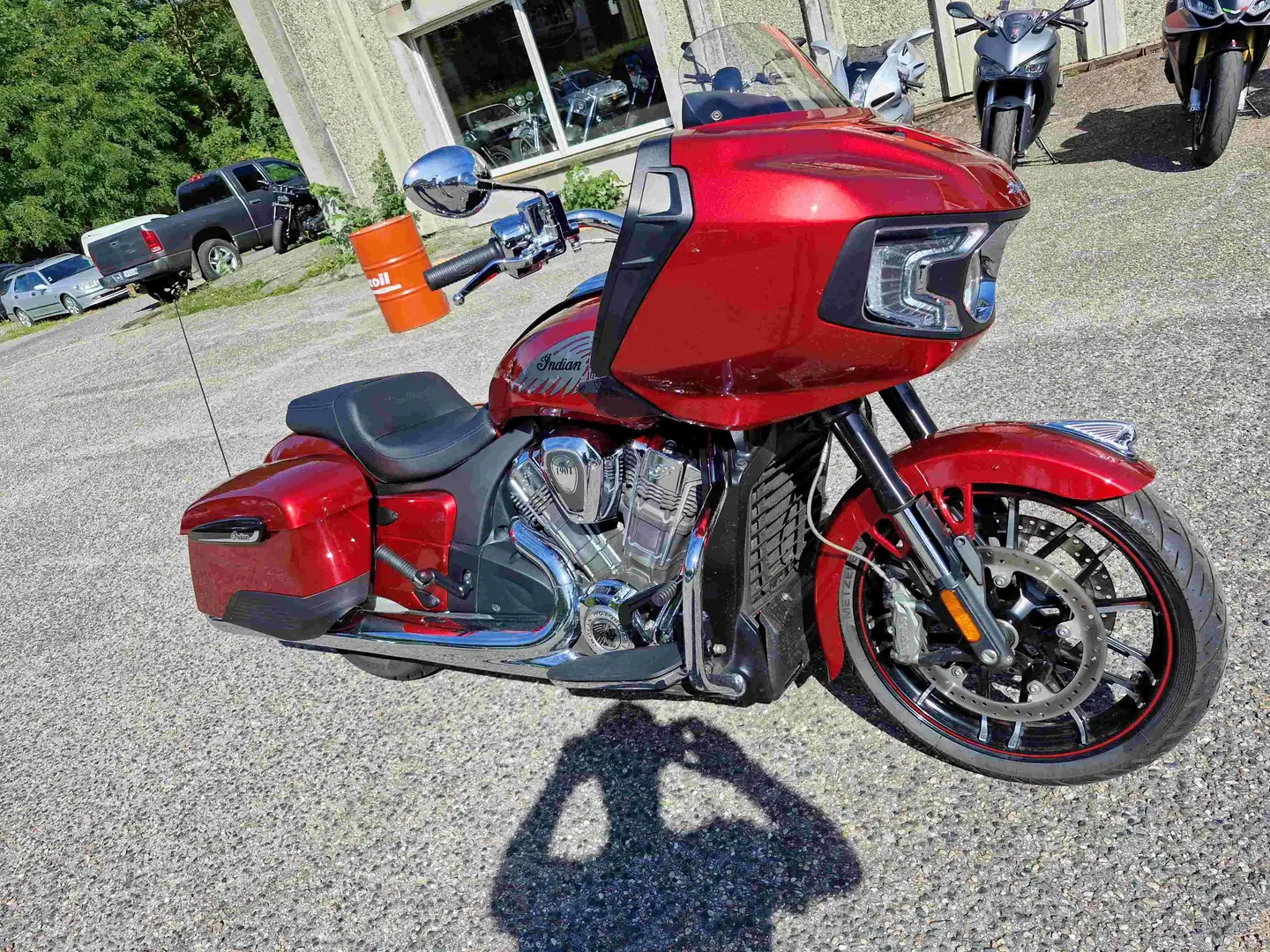 Indian Custom Challenger Limited 110 / 2021 / 17700 Kms Rosso - 2