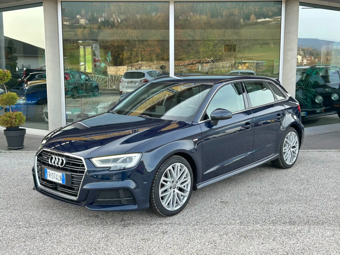 Audi A3 S-LINE Sportback 2.0tdi quattro 184cv s-tronic 4x4 Bleu - 1
