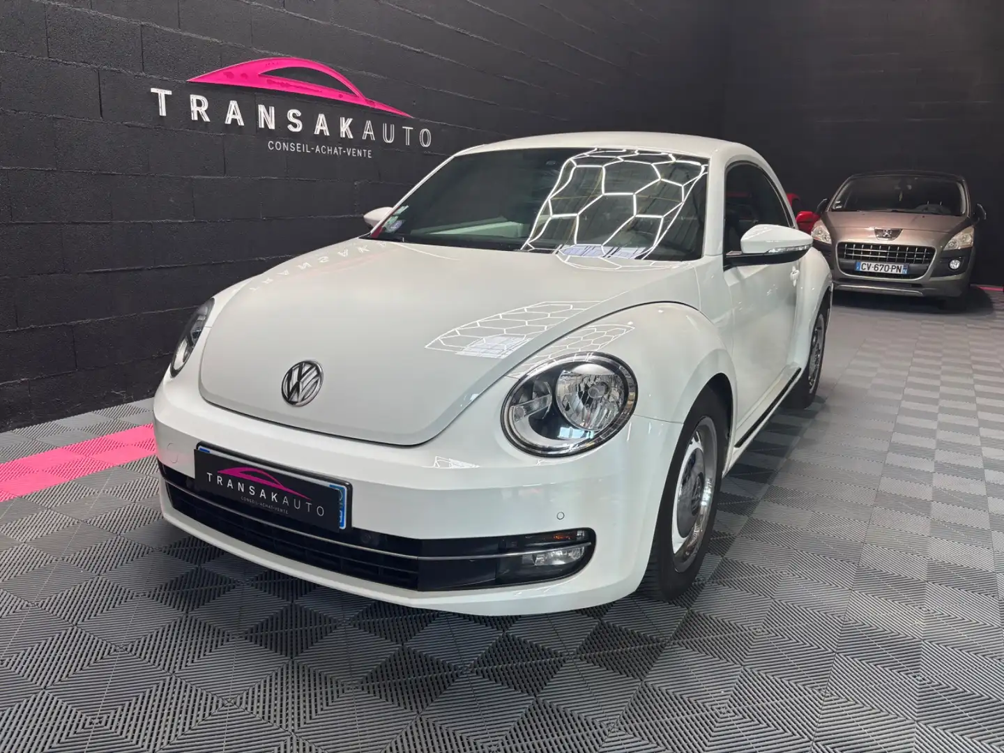 Volkswagen Coccinelle Vintage Blanc - 1