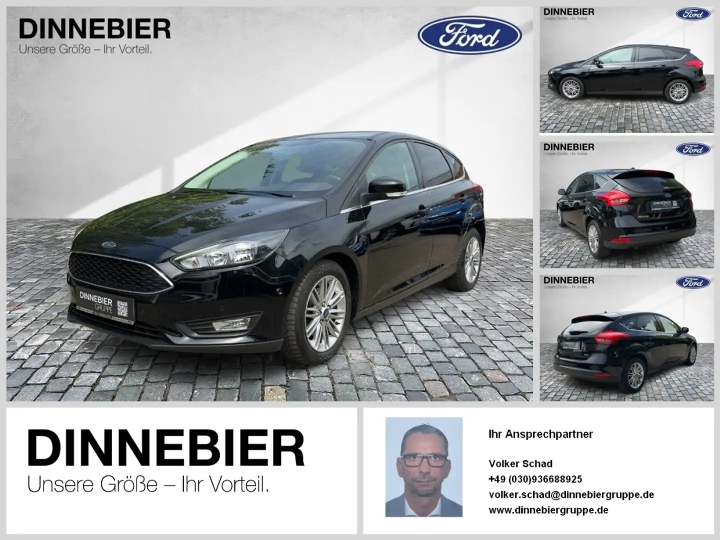 Ford Focus Cool & Connect Navi+Kamera+Winterpaket Schwarz - 1