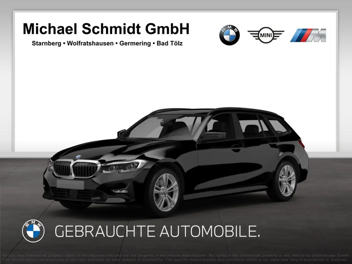 BMW 318 i Touring*HiFi*DAB*Komfortzg.*LC-Prof* Schwarz - 1