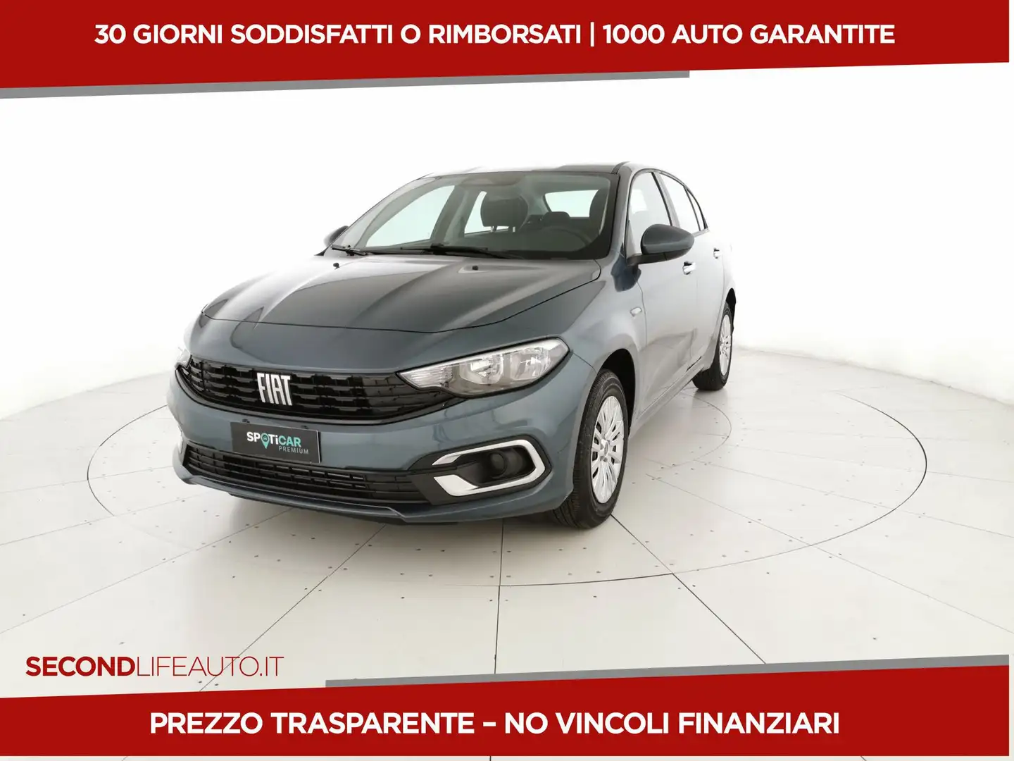 Fiat Tipo 4p 1.6 mjt s&s 130cv Blauw - 1