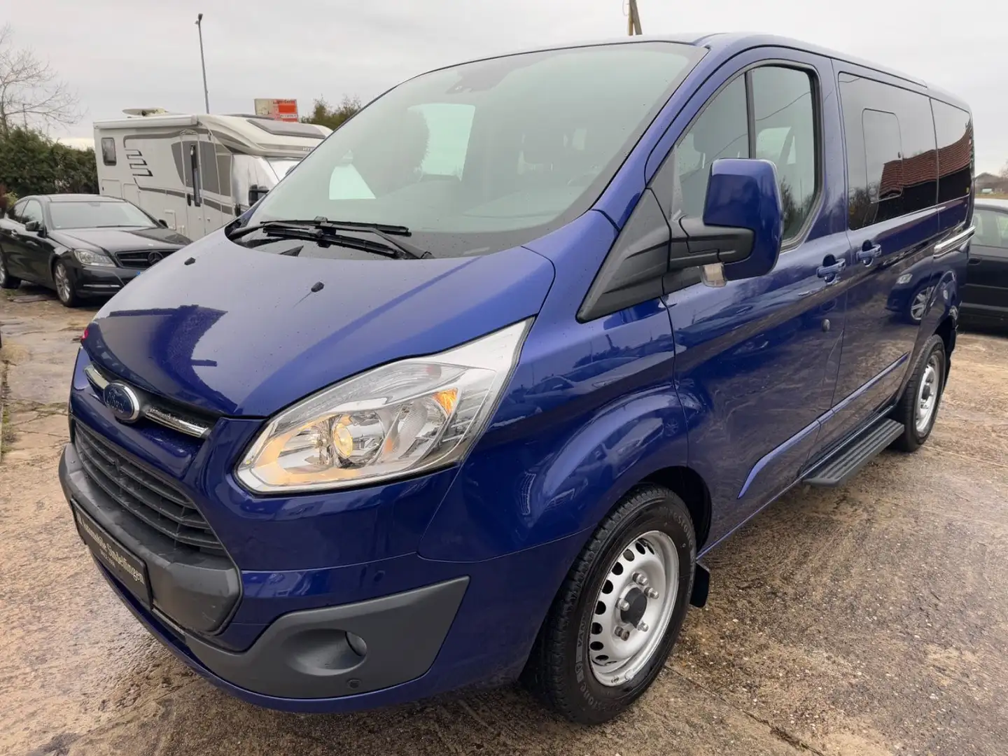 Ford Transit /Tourneo 310 L1 Titanium*9-SITZER*AHK* Bleu - 1