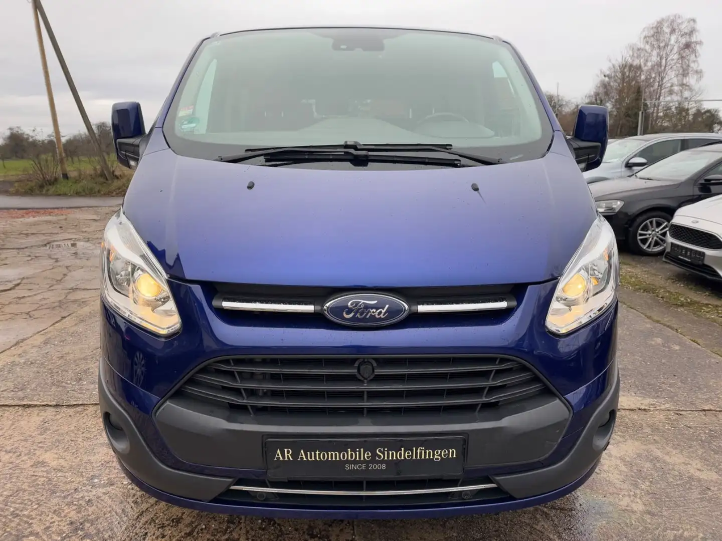 Ford Transit /Tourneo 310 L1 Titanium*9-SITZER*AHK* Bleu - 2
