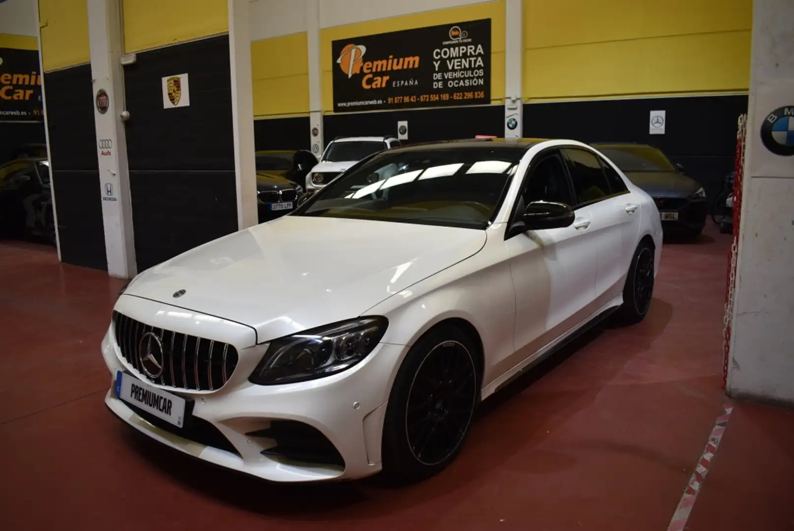 Mercedes-Benz MERCEDES-BENZ Clase C Berlina Automático de 4 Pu Blanc - 1