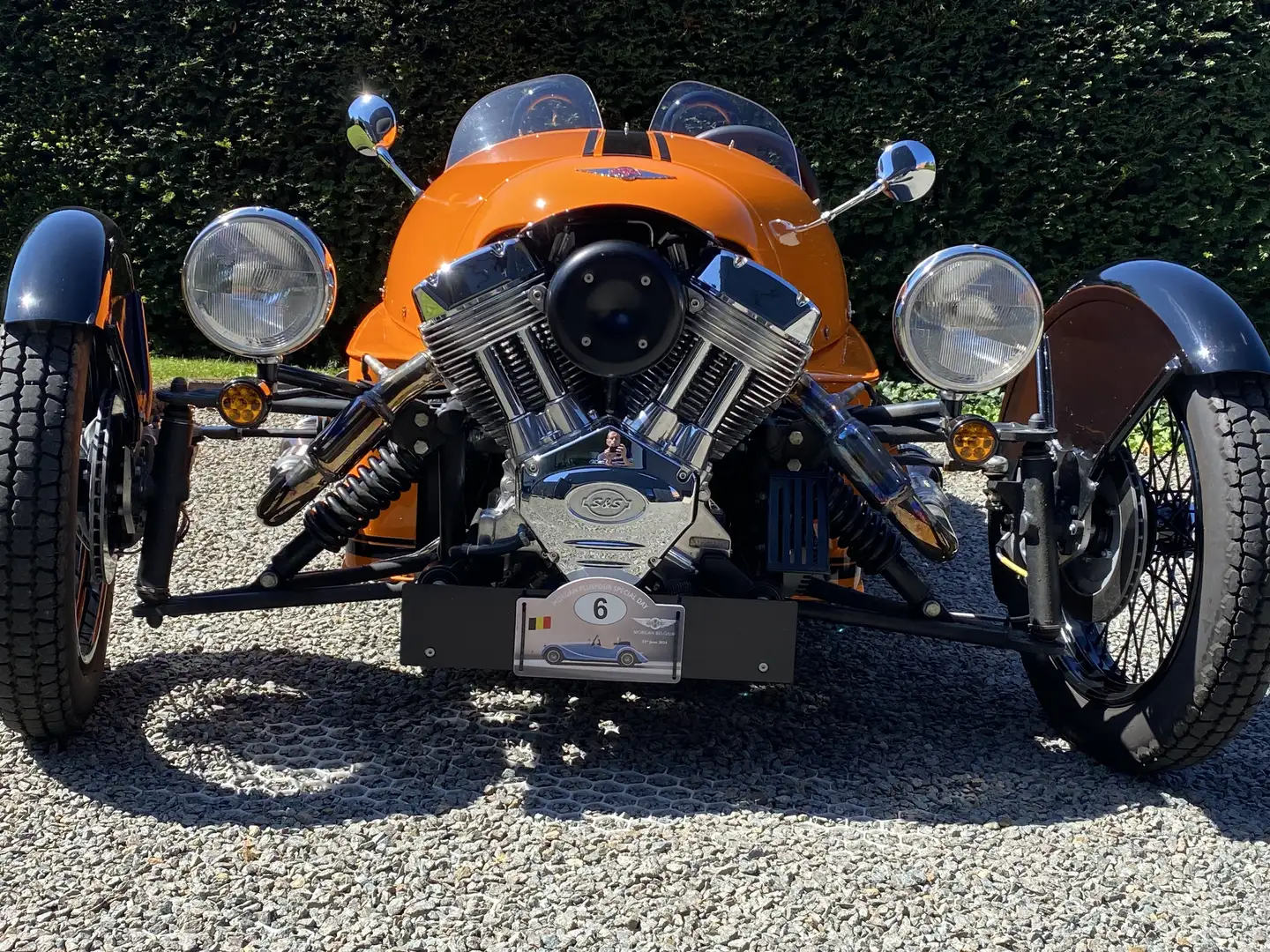 Morgan 3-Wheeler 110 Years Edition Orange - 2