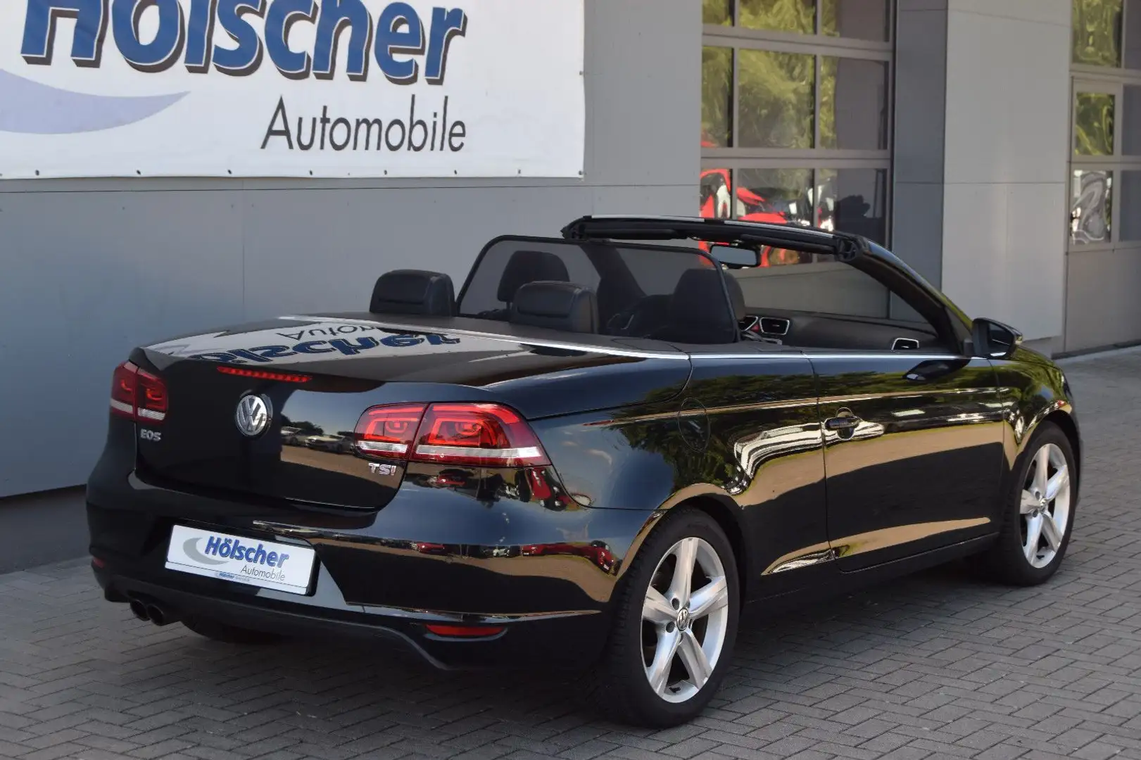 Volkswagen Eos Sport ,Navi,Leder,Sitzh,Parks,Allwetterr,,,, Schwarz - 2