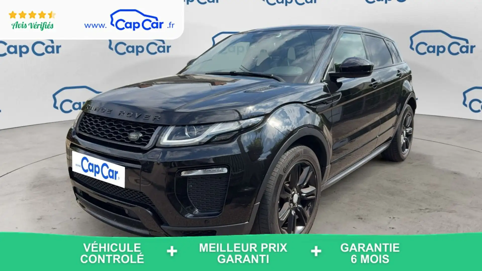 Land Rover Range Rover Evoque 2.0 TD4 180 HSE Dynamic - Automatique Noir - 1