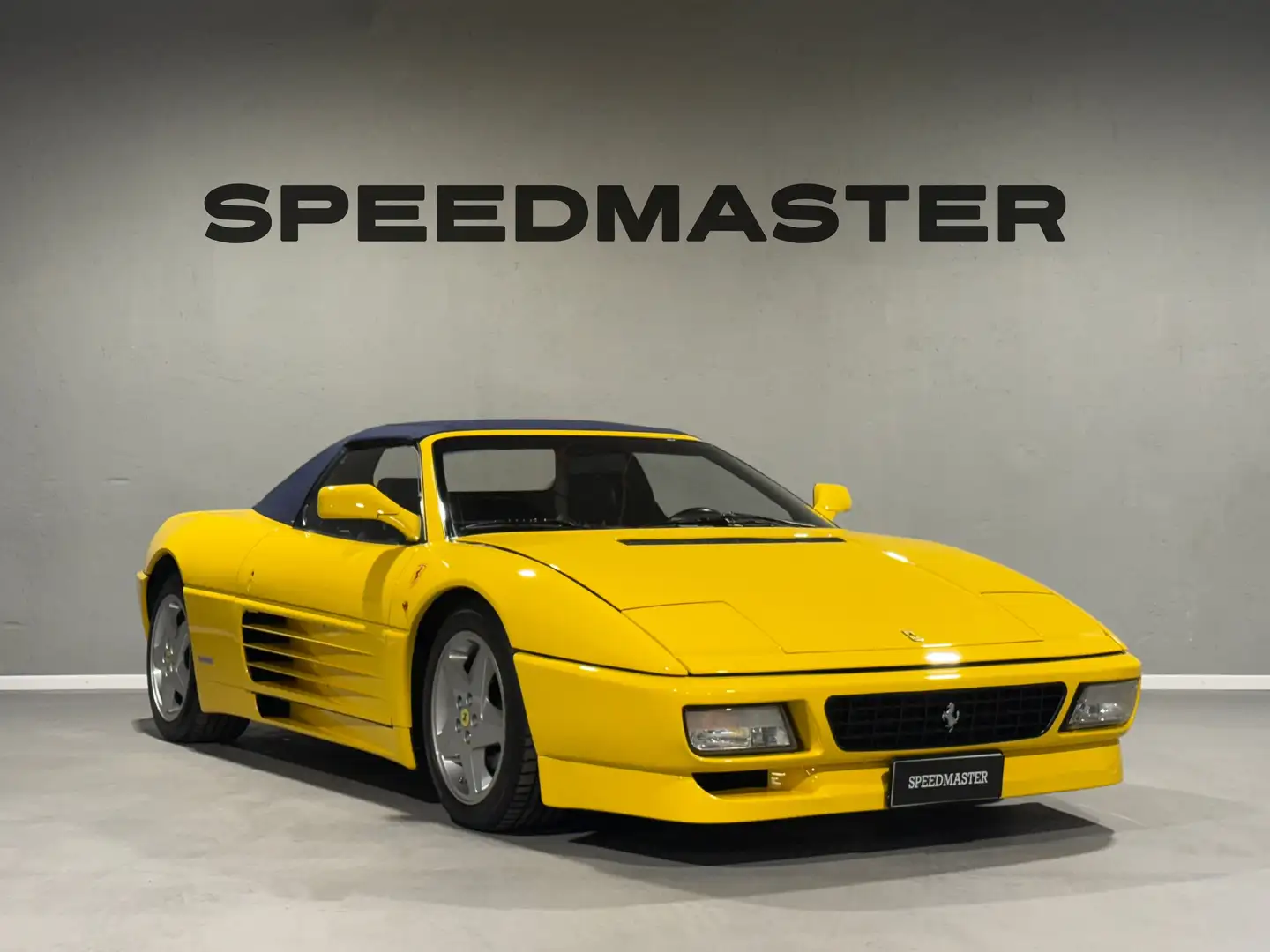 Ferrari 348 Spyder **UFF. ITA - ASI - SERVICEBOOK** Giallo - 1