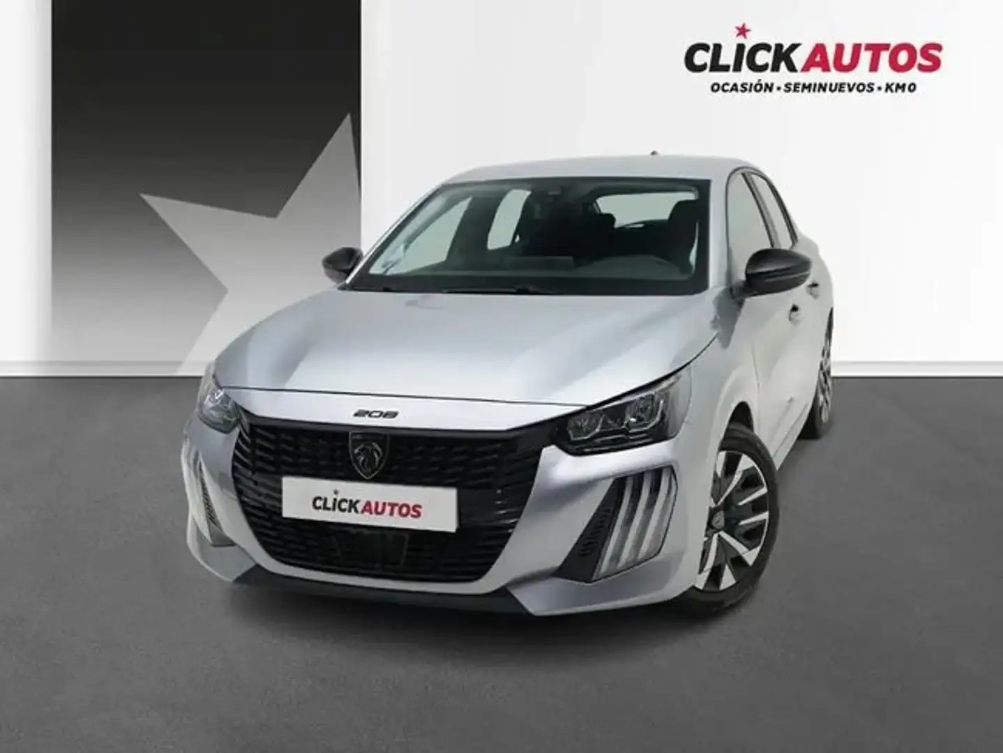 Peugeot 208 1.2 100CV Active Gris - 1