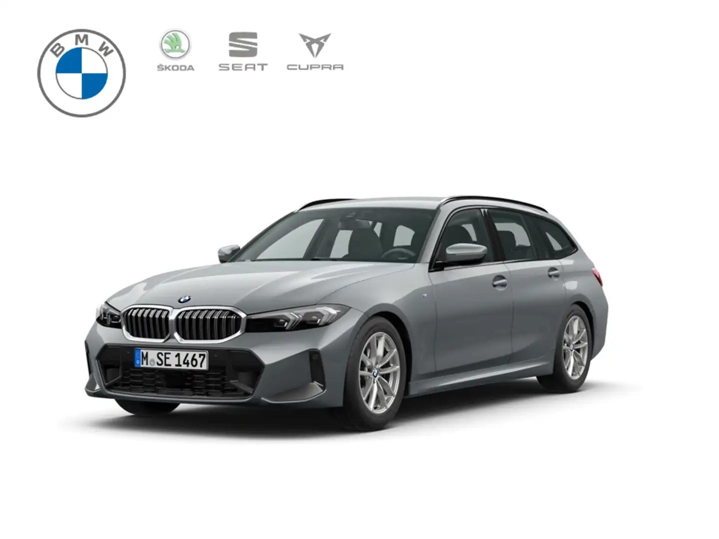 BMW 330 i xDrive Touring*M Sport*DAB*LED*HiFi*Parkassisten Grigio - 1