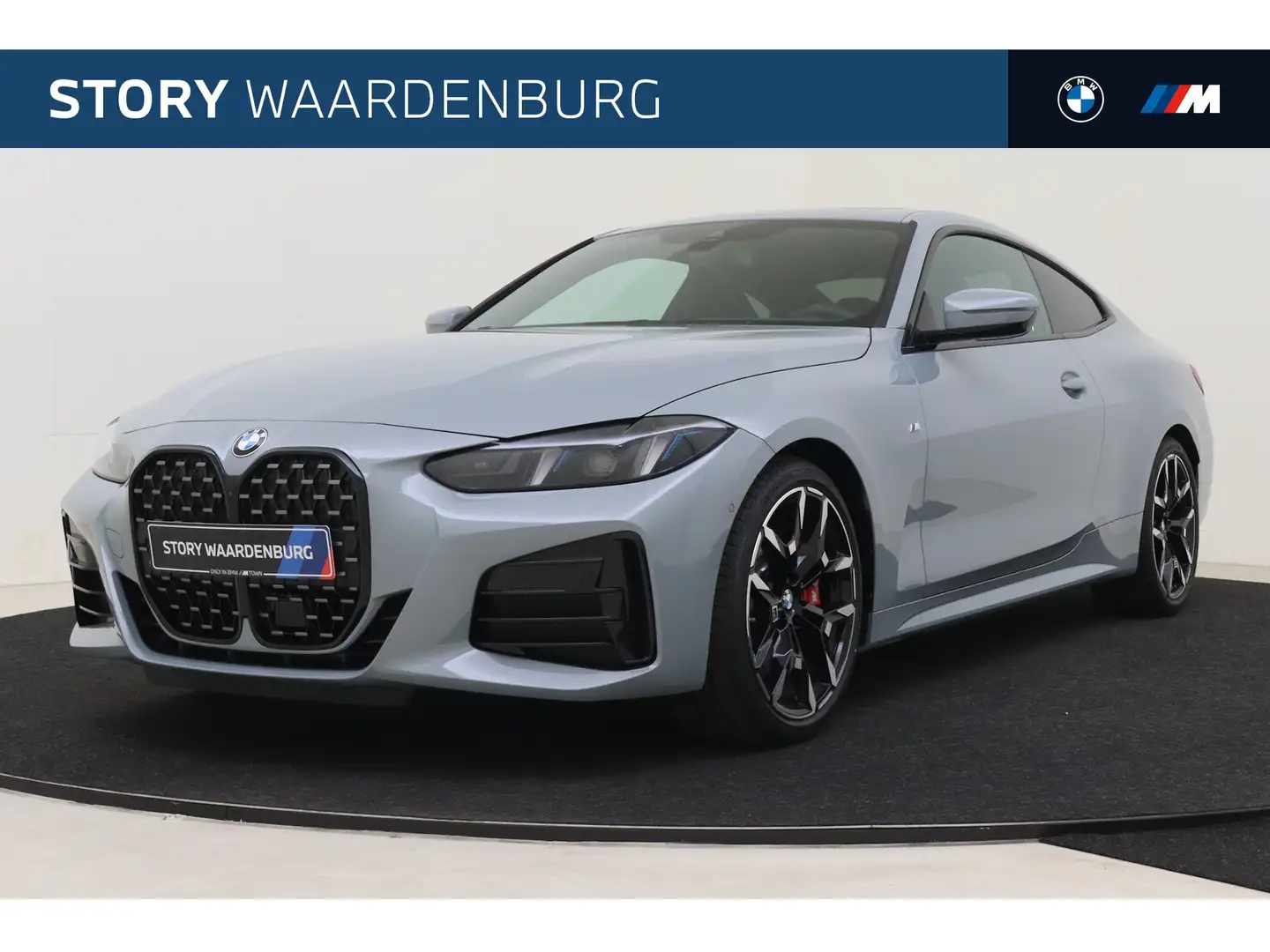BMW 420 4 Serie Coupé 420i High Executive M Sport Automaat Grijs - 1