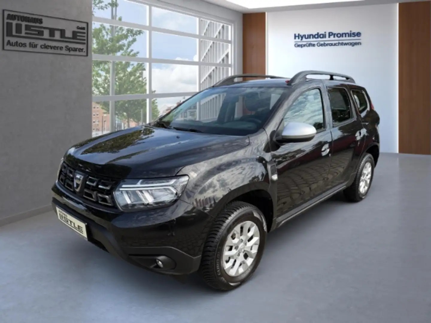Dacia Duster Comfort TCe 100 ECO-G 2WD DAB SHZ Temp PDC Berganf Schwarz - 1