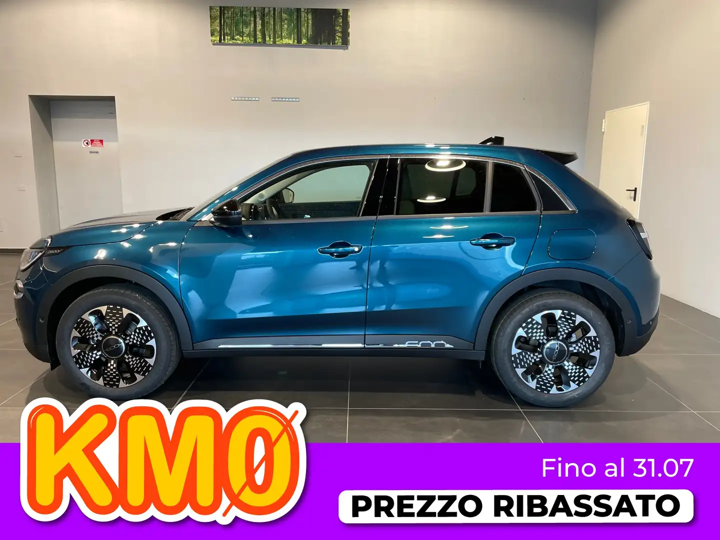 Fiat 600 1.2 hybrid la prima 100cv auto Vert - 2