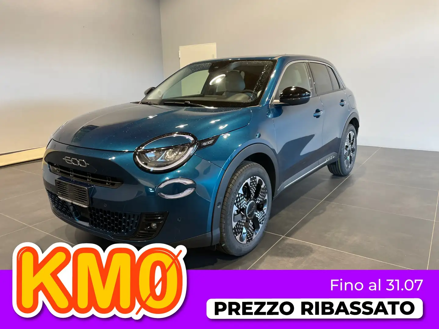 Fiat 600 1.2 hybrid la prima 100cv auto Vert - 1
