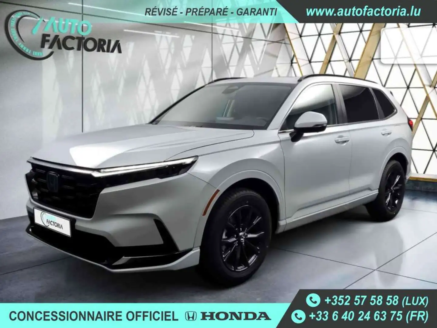 Honda CR-V 4x4 2.0 HYB 184 BVA+T.PANO+GPS+CUIR+CAM360+Opts Beige - 1