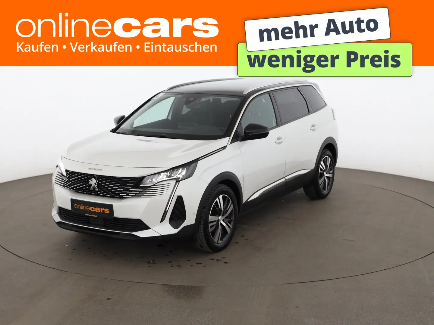 Peugeot 5008 1.5 BlueHDi 130 Allure 7-SITZER LED LEDER Weiß - 1
