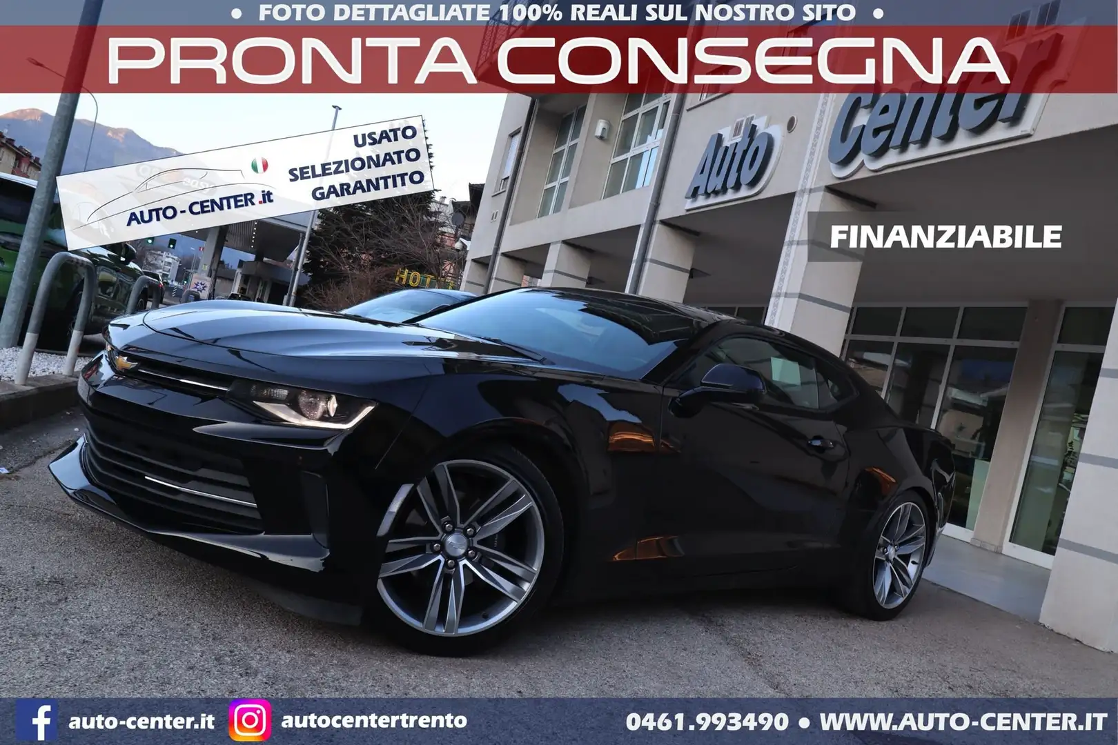 Chevrolet Camaro 2.0 Turbo aut. Coupé Touring *EUROPEA Nero - 1