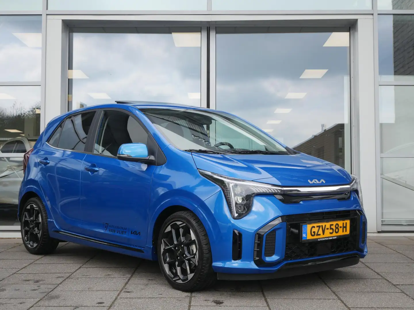 Kia Picanto 1.0 DPI GT-Line | Cruise | Clima | Carplay | Camer Blauw - 2