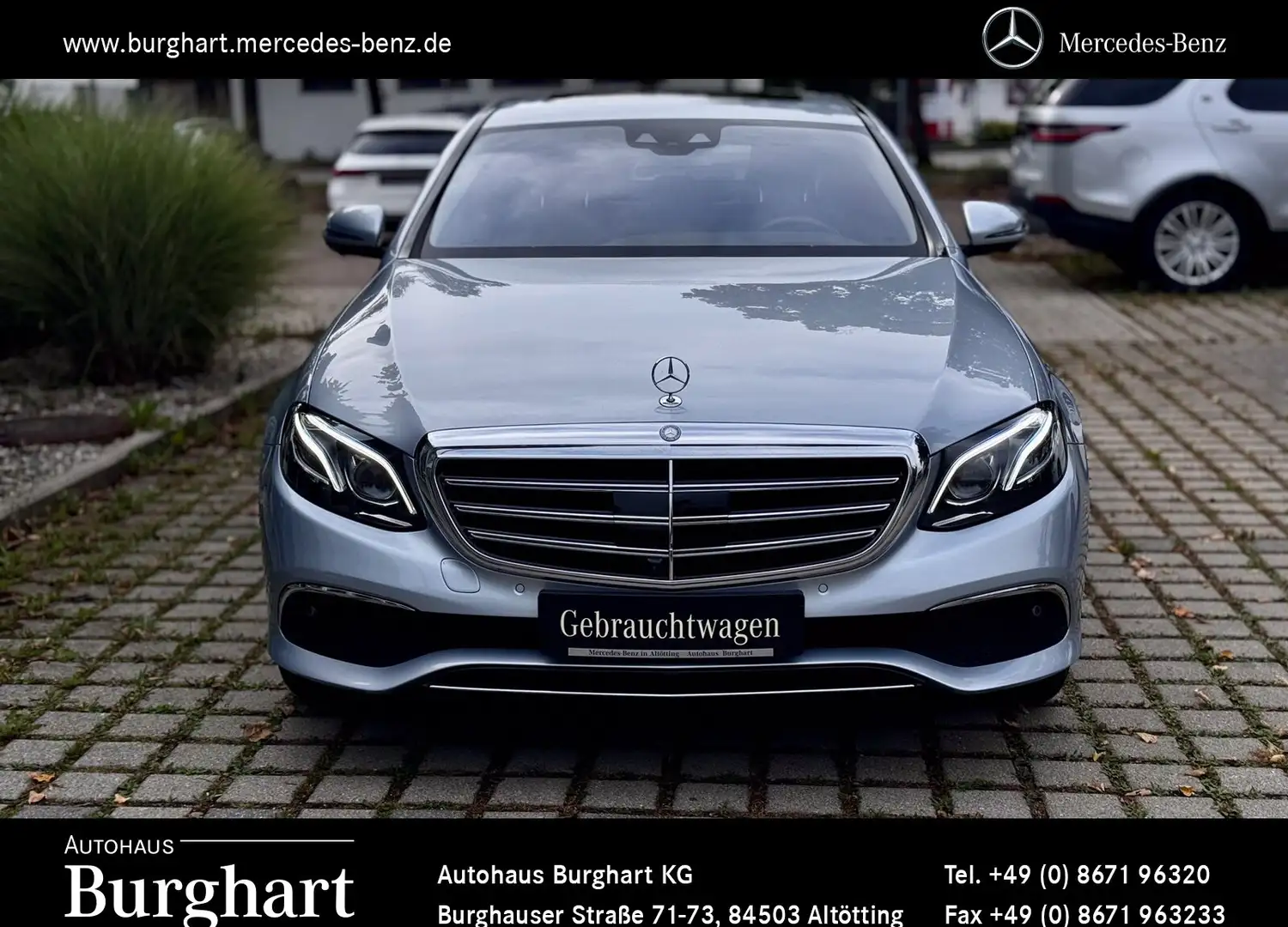 Mercedes-Benz E 200 E 200 Limousine Exclusive COMAND APS/SHD/Autom. Silber - 2