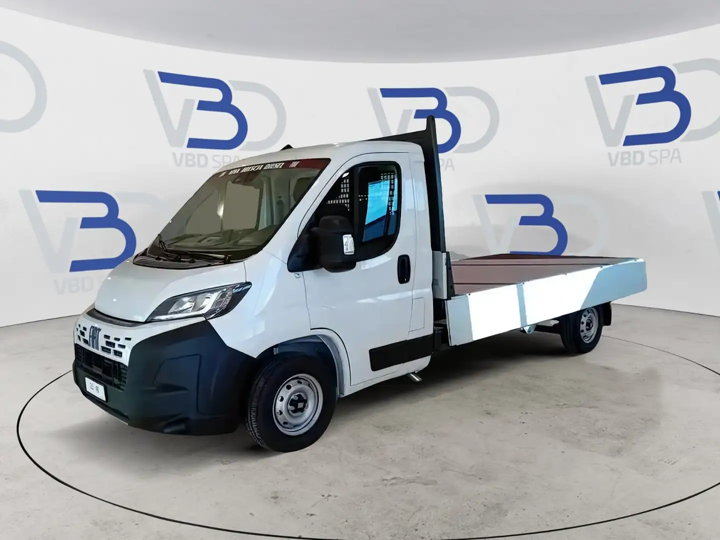 Fiat Ducato Fiat Ducato cab. sing. 35Q LH1 140CV cassone fiss Bianco - 1