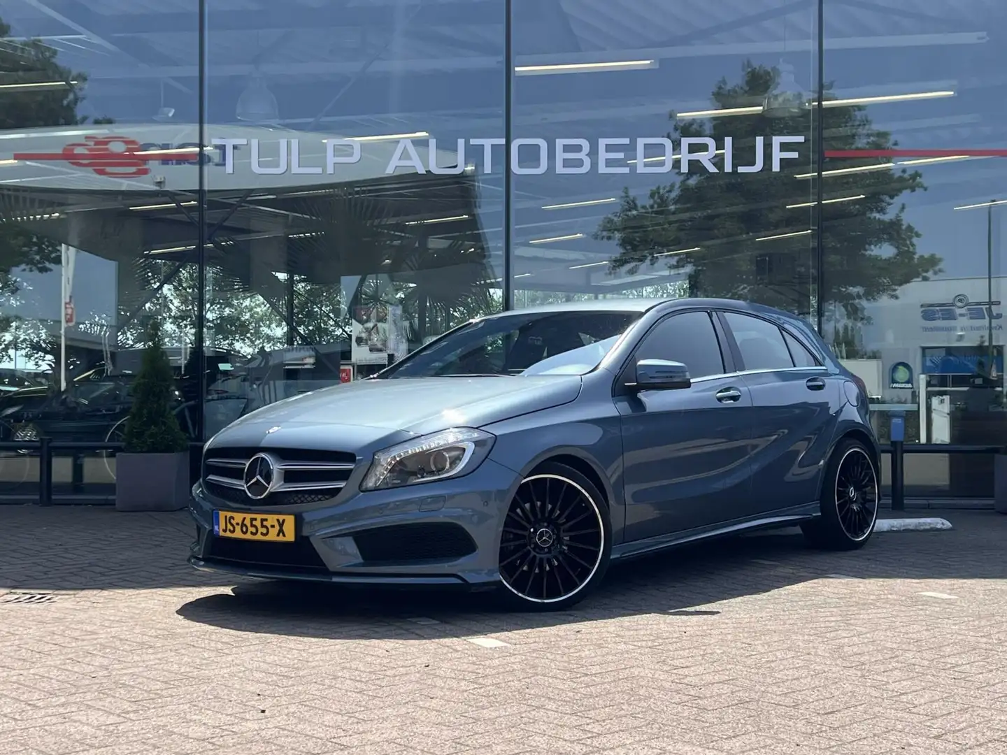 Mercedes-Benz A 200 Ambition AMG Pakket 18" LMV Mooi! Blauw - 1