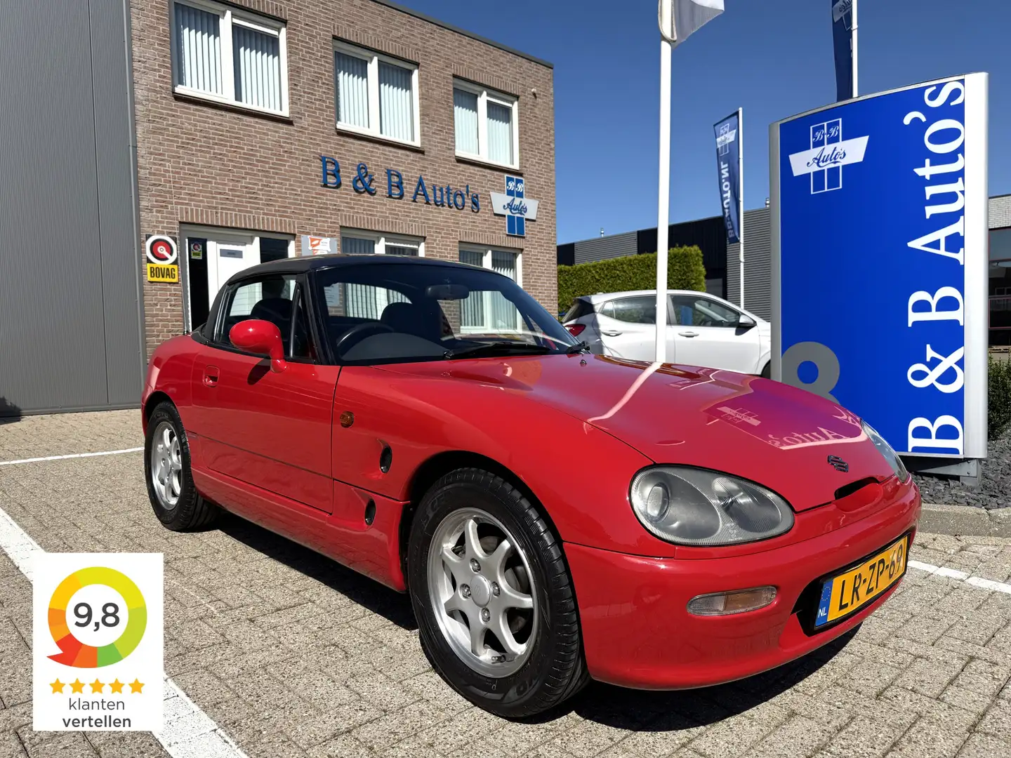 Suzuki Cappuccino 0.7 Cabriolet l ZEER NETJES l ORG. NEDERLANDS l TA Red - 1