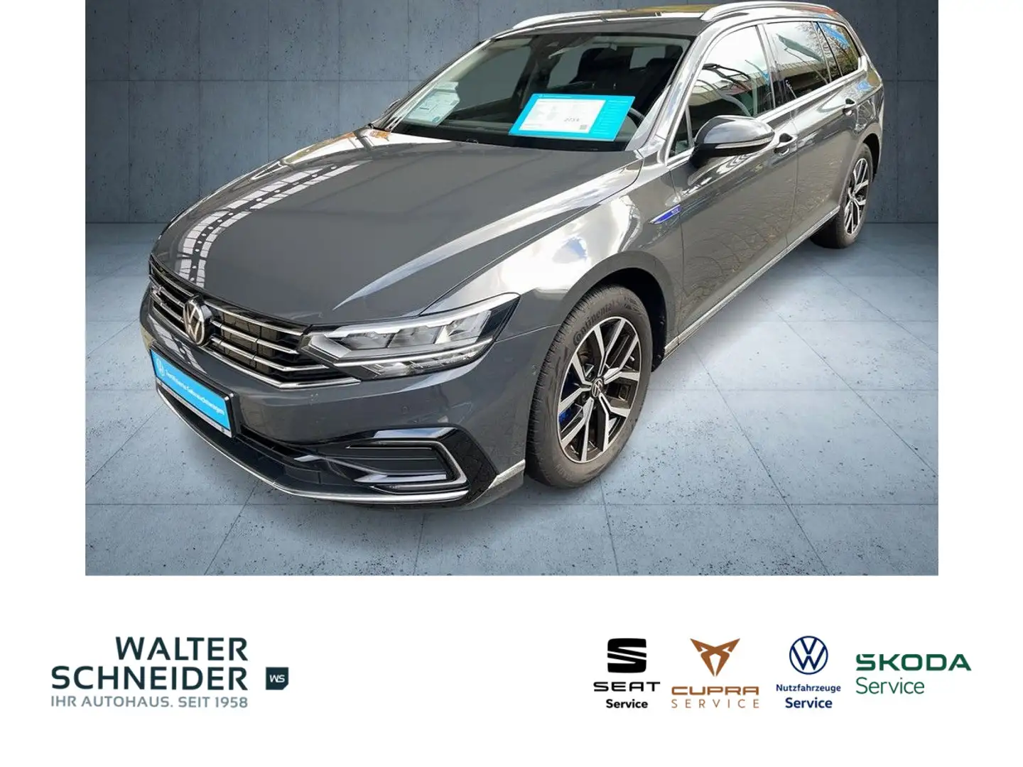 Volkswagen Passat Variant 1.4 TSI DSG GTE Navi LED ACC SHZ Grau - 1