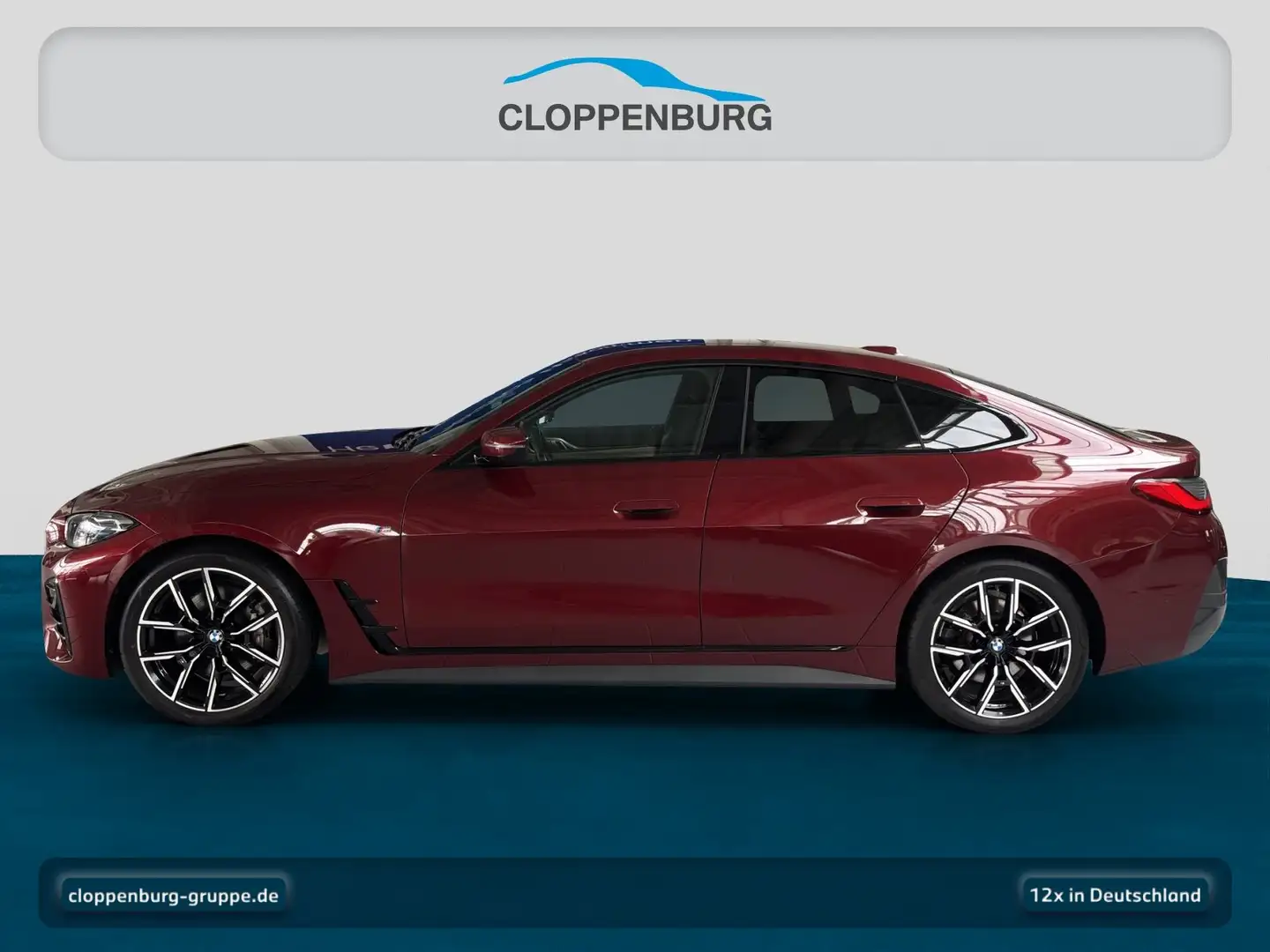 BMW 430 i Gran Coupé M Sportpaket+StHz+Navi+Laser+ACC Rot - 2