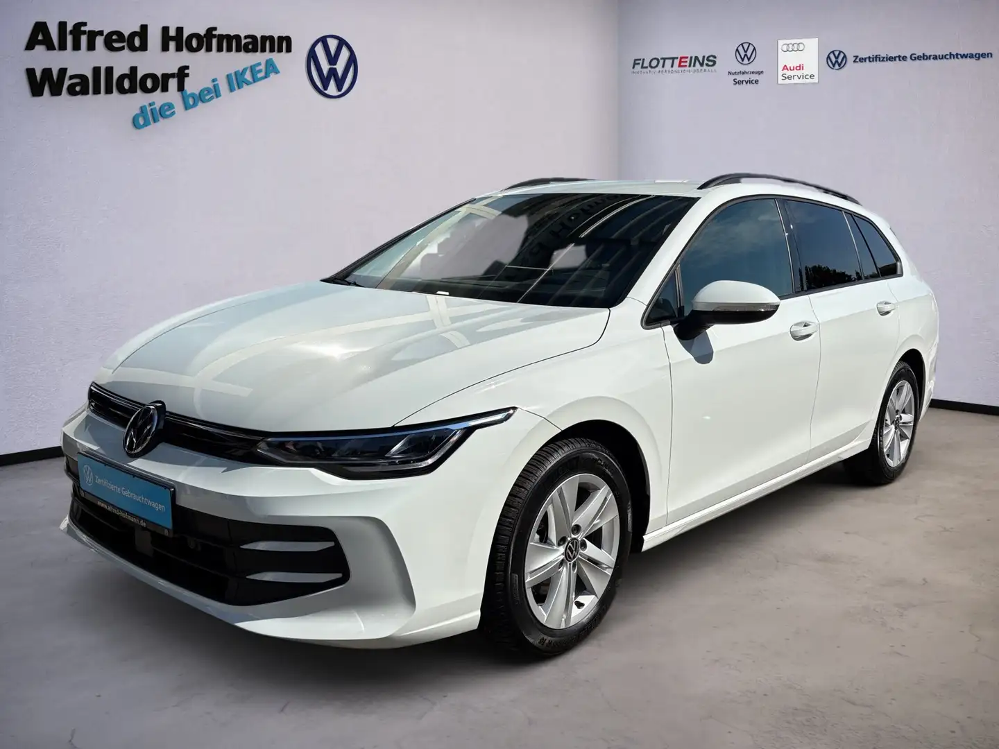 Volkswagen Golf Variant Golf VIII Variant 1.5 eTSI DSG AHK LED NAVI KLIMA Blanc - 1