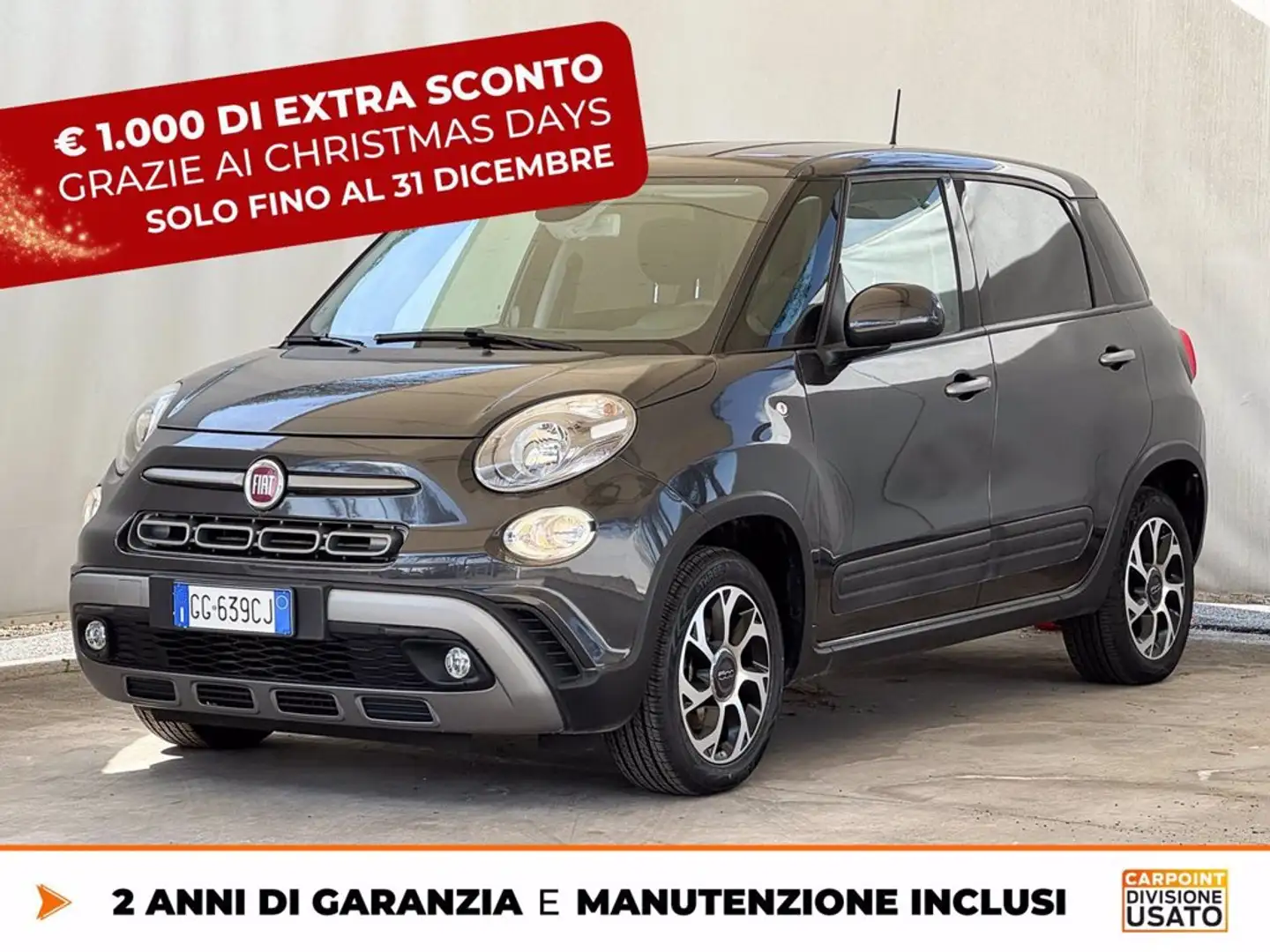 Fiat 500L cross 1.4 s&s 95cv my20 Grigio - 1