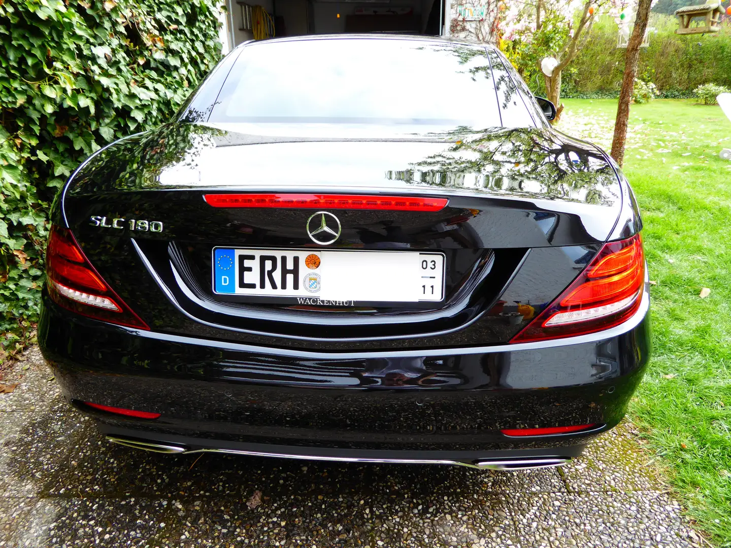 Mercedes-Benz SLC 180 SLC 180 AMG LED ILS 9G-TRONIC Noir - 2