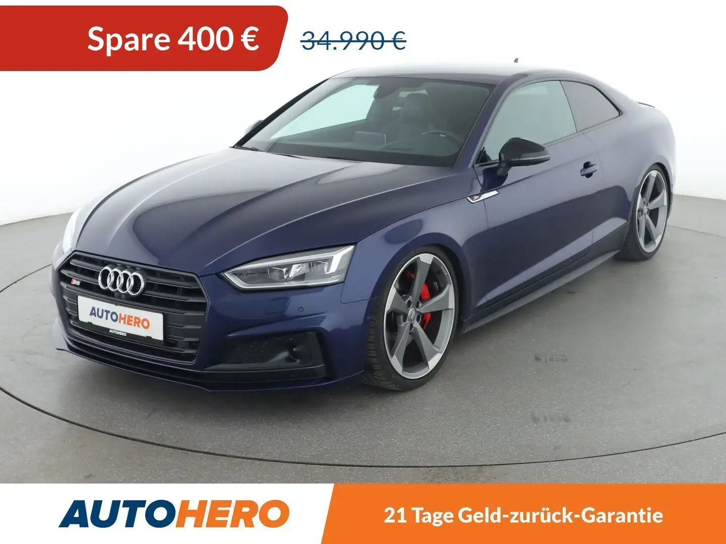 Audi S5 3.0 V6 TFSI quattro Aut.*NAVI*HEAD-UP*LED*ACC*CAM* Blau - 1