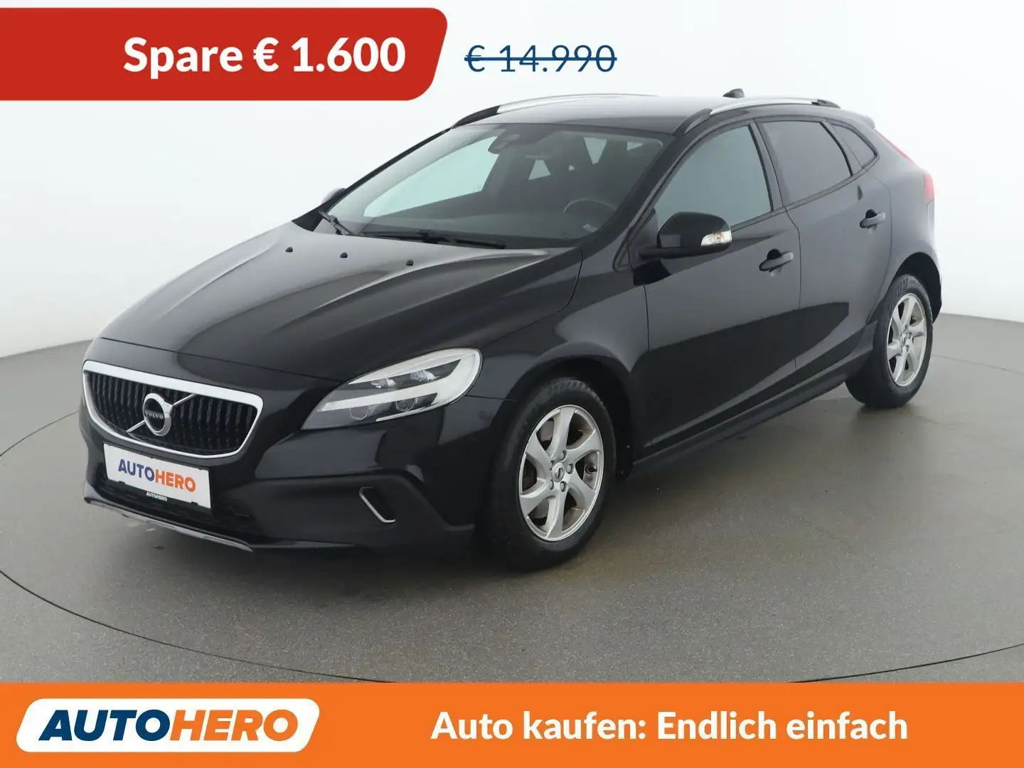 Volvo V40 Cross Country 2.0 D2 Schwarz - 1