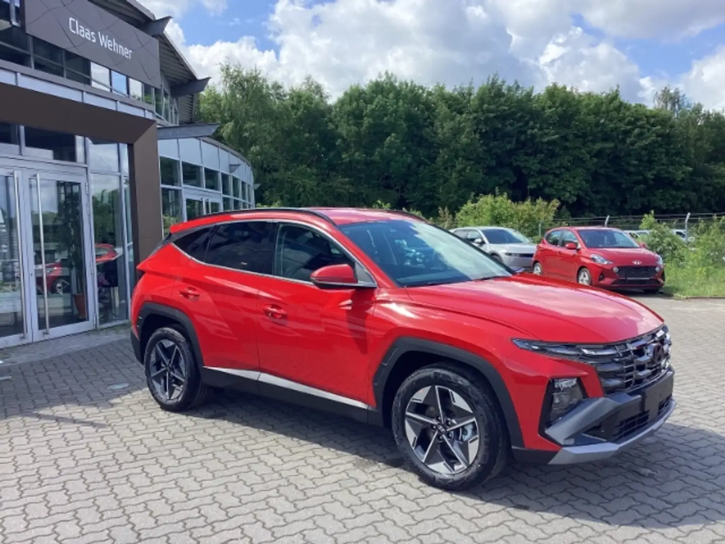 Hyundai TUCSON Trend Mild-Hybrid 160PS 2WD 1.6 T-GDI EU6e Rouge - 2