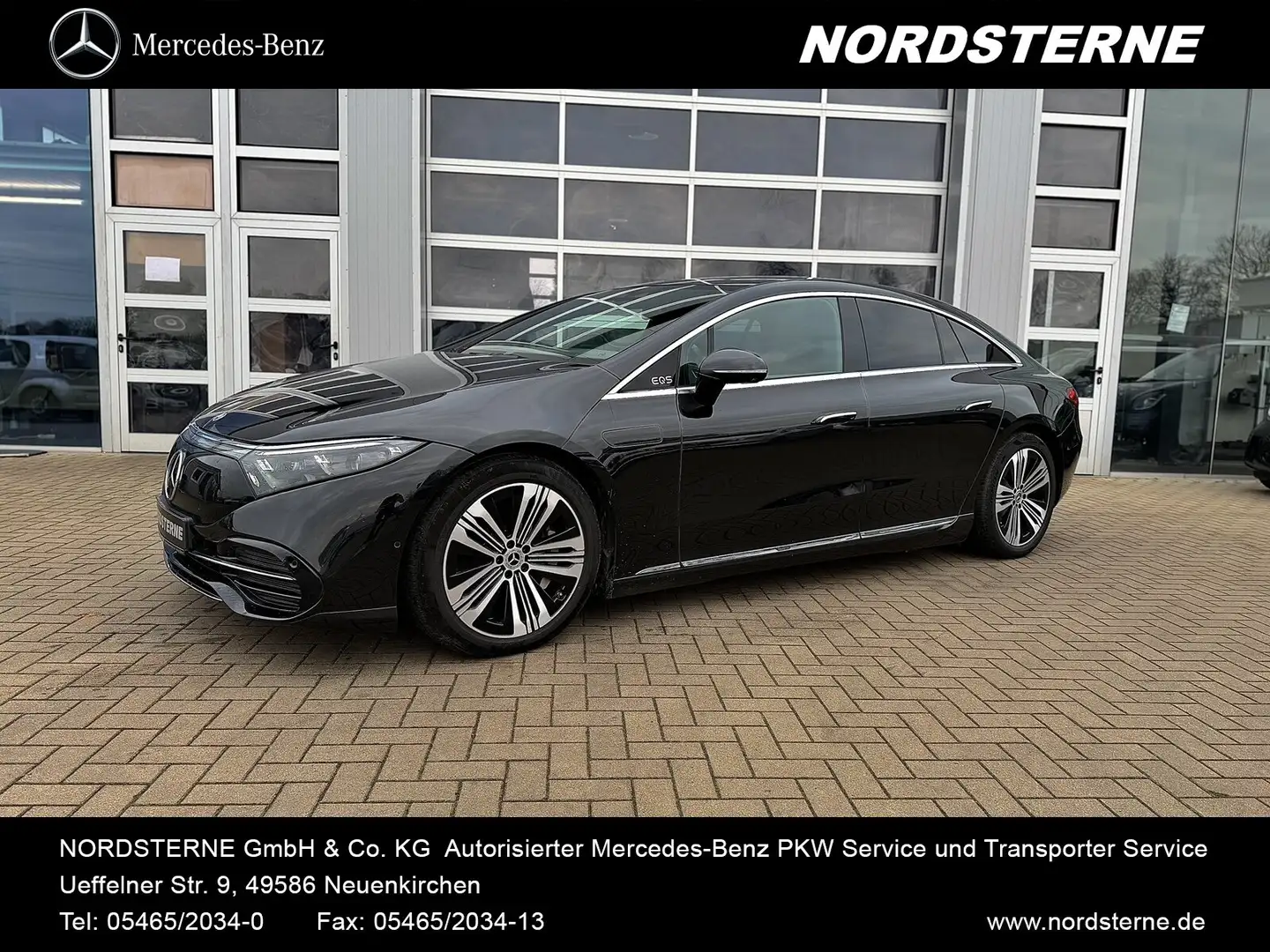 Mercedes-Benz EQS EQS 450+ Electric Art Pano.-Dach/Distronic/Klima Noir - 1